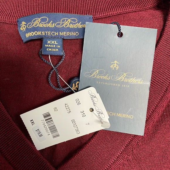 NWT Brooks Brothers Vest - Picture 2 of 6